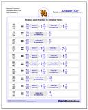 Reducing Improper Fractions