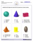 Shapes Worksheets