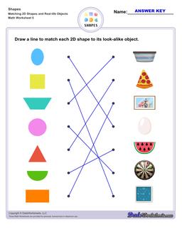 Shapes Worksheets