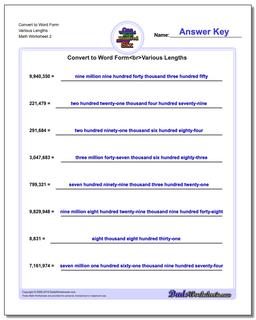 Convert to Word Form Worksheet Various Lengths /worksheets/standard-expanded-and-word-form.html