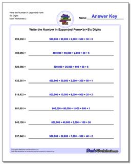 Write the Number in Expanded Form Worksheet Six Digits /worksheets/standard-expanded-and-word-form.html