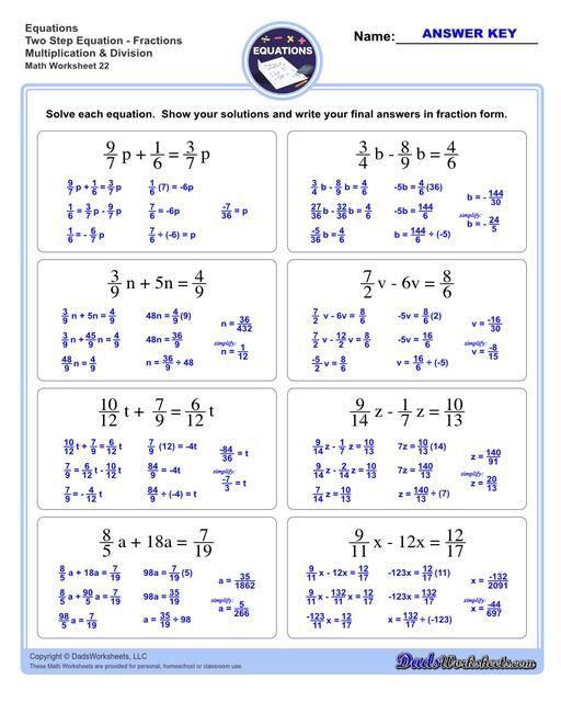 Two Step Equations